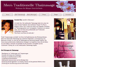 Desktop Screenshot of meo-thaimassage.com